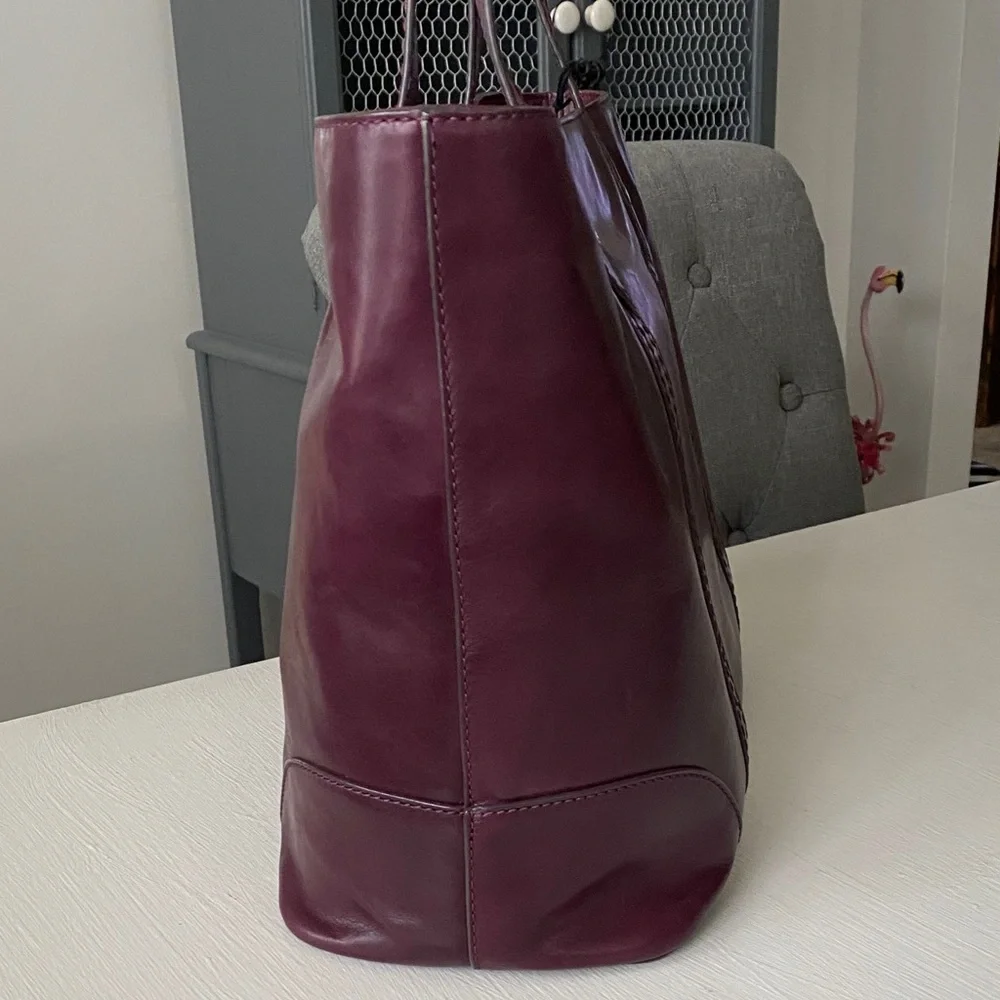 Frye leather tote